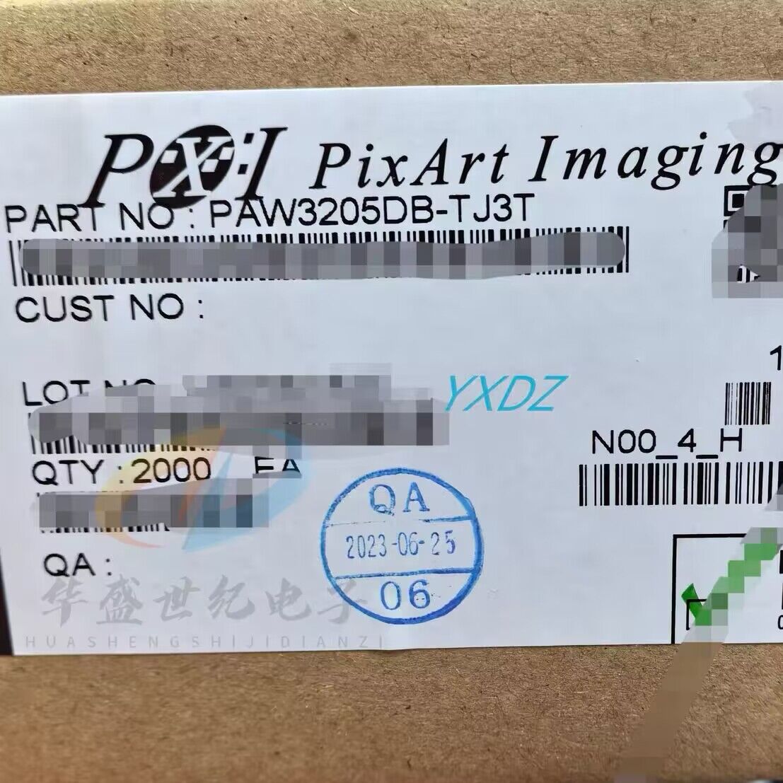 全新原装 PAW3205DB-TJ3T DIP-8 鼠标传感器 光电IC 正品现货直插