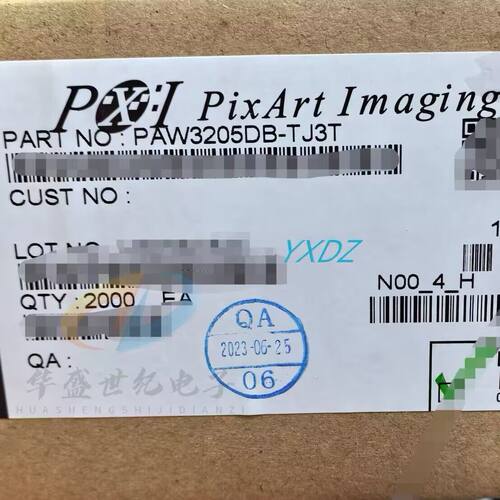 全新原装 PAW3205DB-TJ3T DIP-8 鼠标传感器 光电IC 正品现货直插