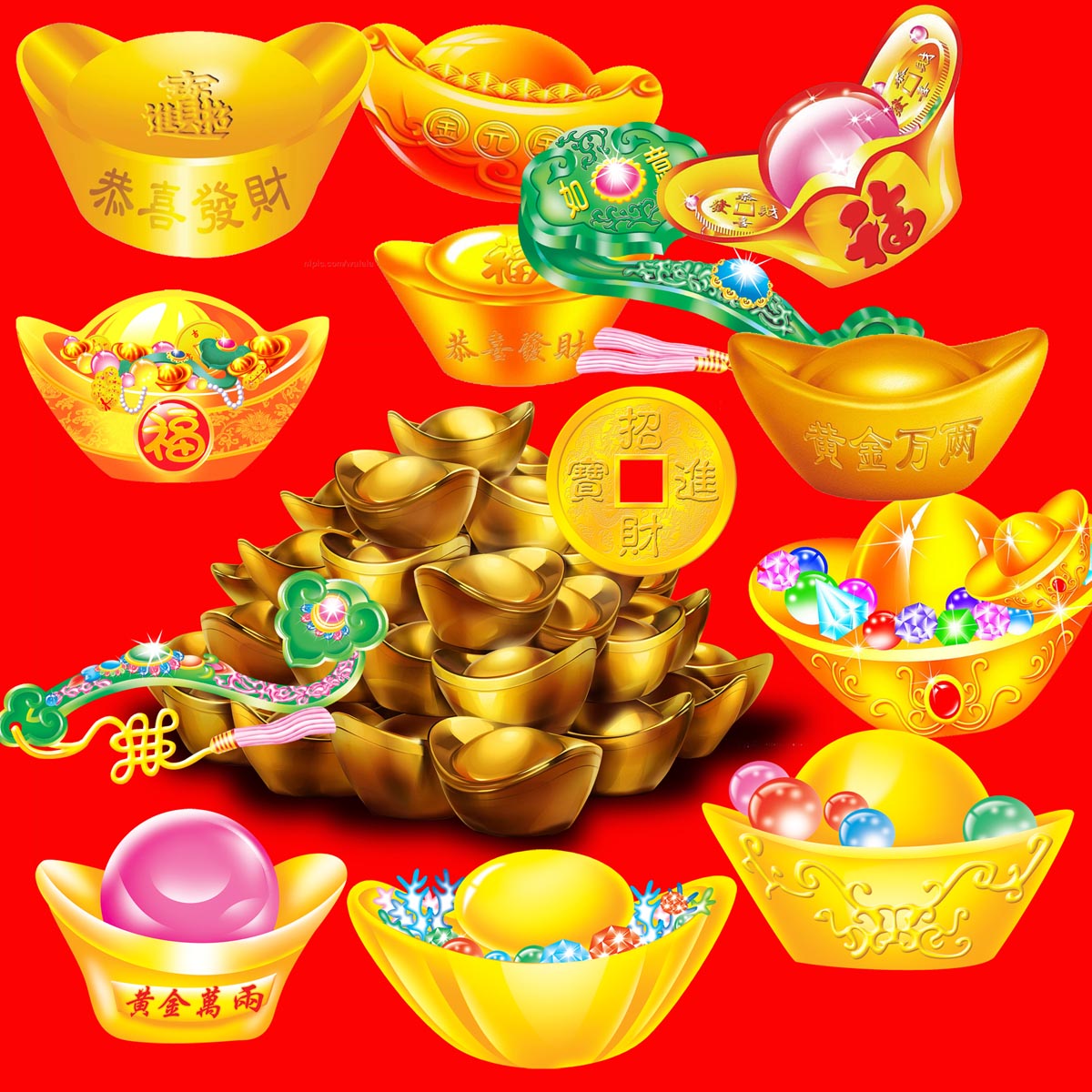 734海报印制展板写真喷绘贴纸557恭贺新禧喜庆图片门画壁画