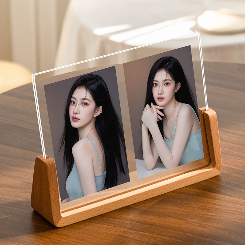 高级海马体实木写真相框