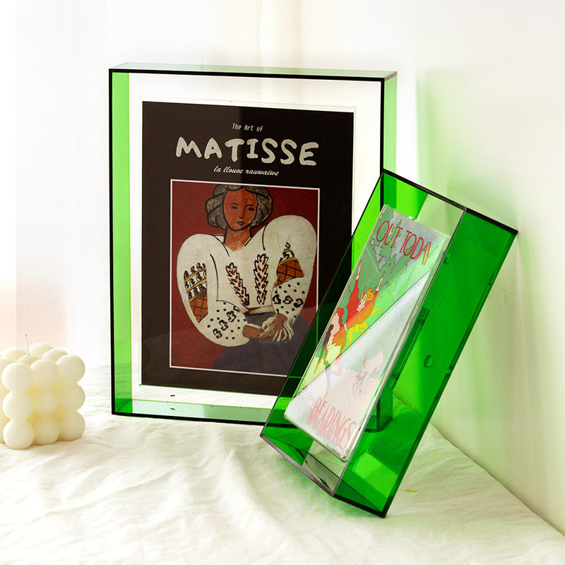 亚克力透明磁吸相册摆台画框