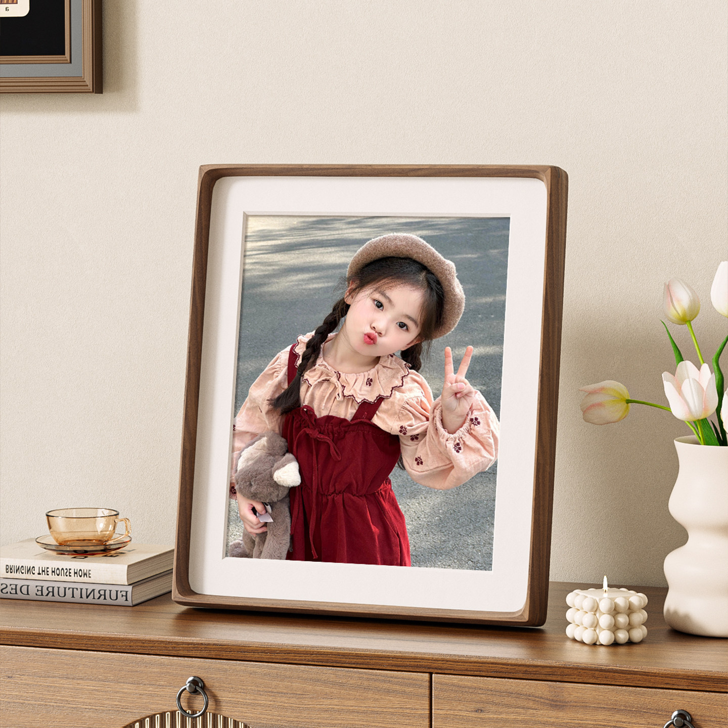 亲子写真海马体相框摆台可挂墙