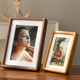 实木相框全家福洗照片做成摆台结婚证装 裱展示架diy打印定制画 画