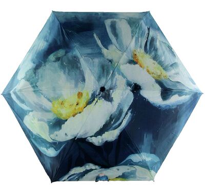 宏达upf小巧超轻便携五折太阳伞