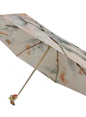 宸达太阳伞超轻防晒伞五折小巧便携纳米碳纤维遮阳伞晴雨伞45225