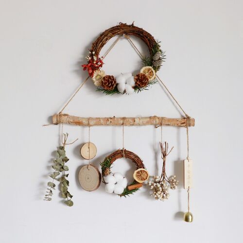 墙面装饰北欧天然桦树枝干花装饰