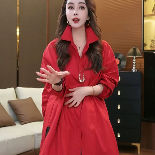 气质慵懒高级感长袖衬衫女2025秋季新款大码胖MM洋气衬衣百搭上衣