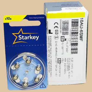 英国进口原装 Starkey斯达克S10A助听器专用电池A10耳机电池子PR70