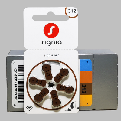 西嘉signia助听器电池A312