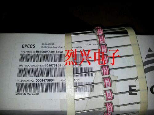 EPCOS B88069X7301S102 SSG04AF0B1 2R400V 10KA 陶瓷放电管