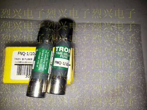 BUSSMANN保险丝管 熔断器 FNQ-1/10(100MA/500V)10×38  0.1A