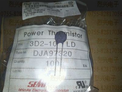 原装 SEMITEC日本石冢 NTC热敏电阻 3D2-10 3欧 10mm