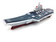 16海战模型音乐灯光 模型L 益智儿童玩具 彩利信合金航空母舰 正品