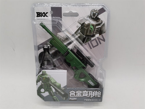BKK合金变形枪机器人机甲