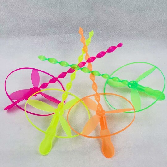 儿童飞天仙子小飞盘飞天陀螺飞碟 手推飞碟飞天轮创意小玩具礼品