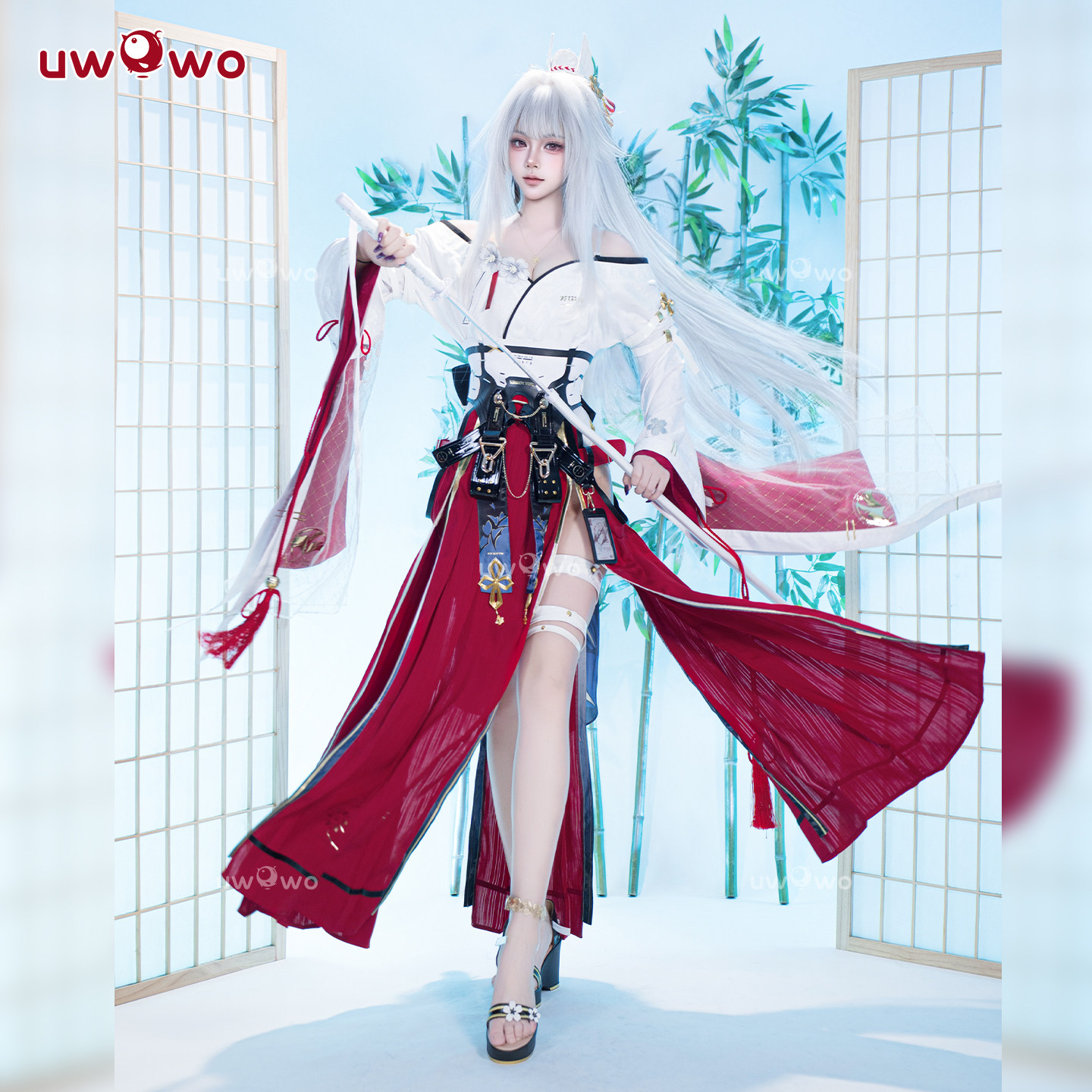 预售悠窝窝cosplay鸣潮 绯雪 cos C服 服装女