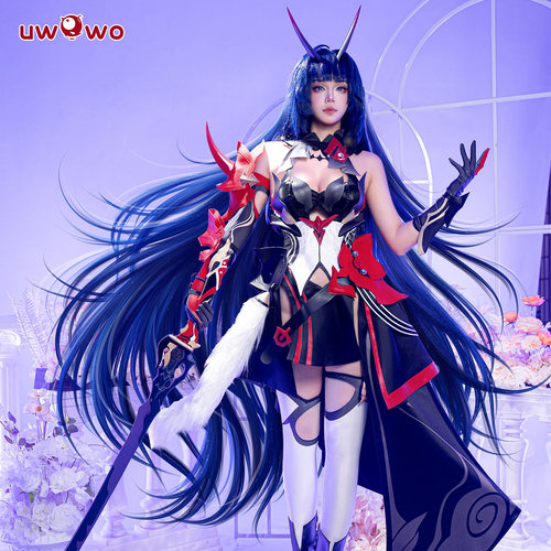 现货悠窝窝cosplay崩坏三 雷电芽衣C服 雷之律者cos服装女