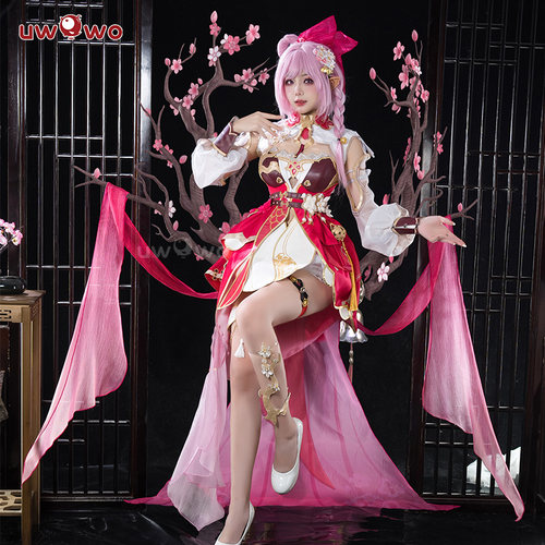 现货悠窝窝崩坏3 真我 人之律者 爱莉希雅 cosplay春好桃夭
