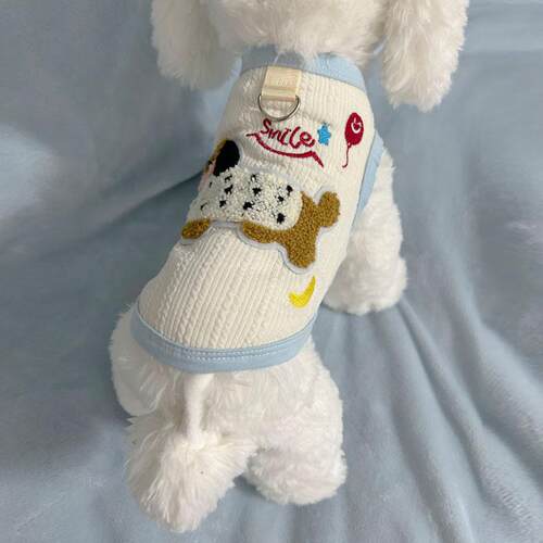 Summer Cat Dog Vest Harness Thin Shirt