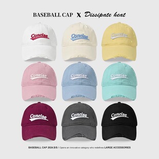 Original Distressed Deep Baseball Cap Women Summer Sun Hat