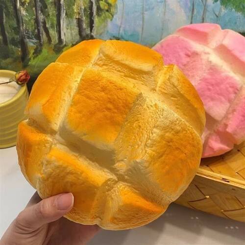 Soft Pineapple Bun Squishy Slow Rebound Stress Relief Toy