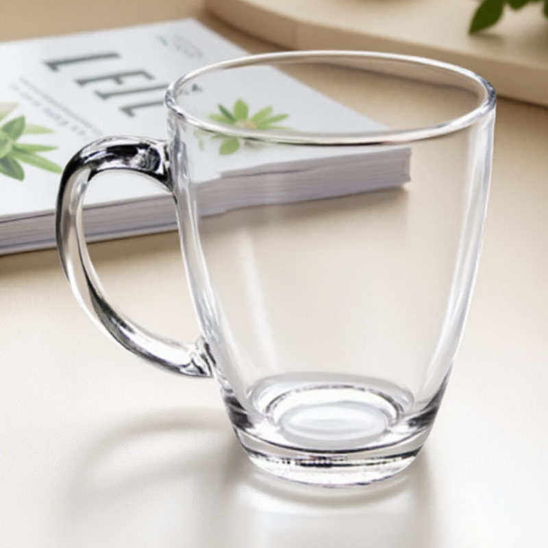 水晶玻璃杯水杯茶杯家用耐高温带把高档大容量透明食品级男士饮水,餐饮具,玻璃杯,淘宝优惠券,粉丝福利购,淘宝优惠卷