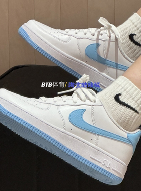 耐克Nike Air Force 1 AF1经典空军一号 百搭女运动鞋FV5948-107