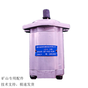 开山潜孔钻机潜孔钻车齿轮油泵CBT ALH4单联泵 F432