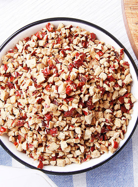 红枣颗粒新疆红枣丁2-5斤烘焙红枣干红枣碎加工奶茶馅料熟食零食