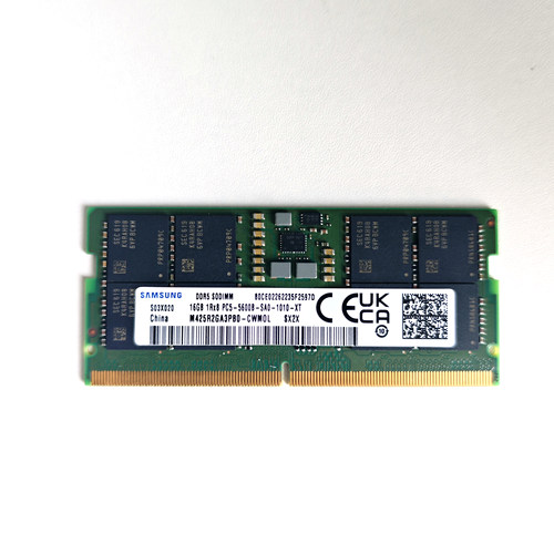 三星16GBDDR55600笔记本内存