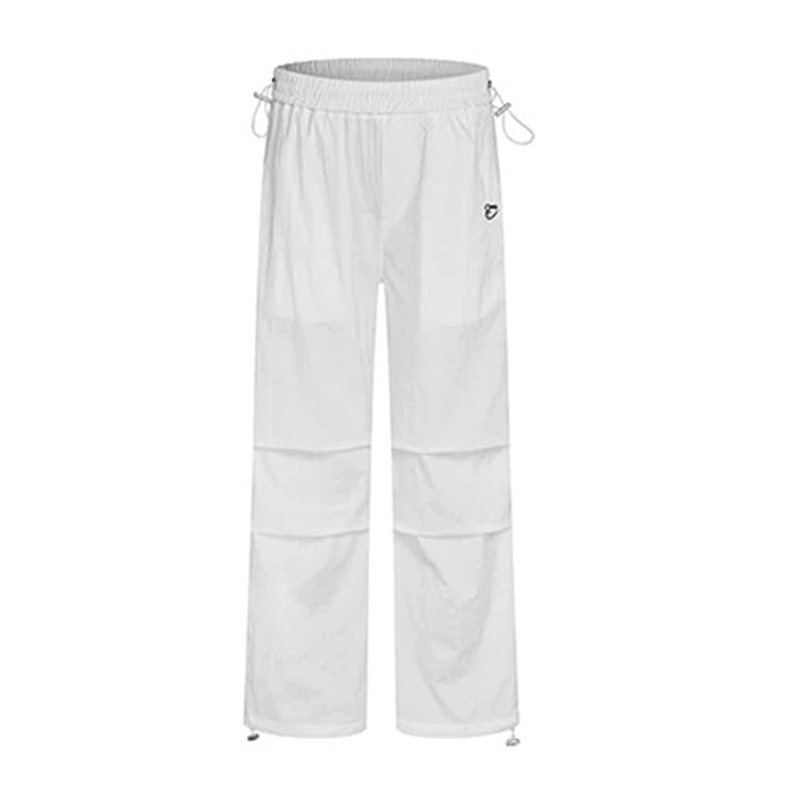 ARAR01伞兵裤拼接美式复古直筒显瘦工装宽松潮牌男女长裤