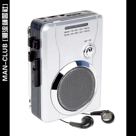 全新80年代復古TAPE磁帶隨身聽錄音機帶喇叭可外放電臺walkman圖片