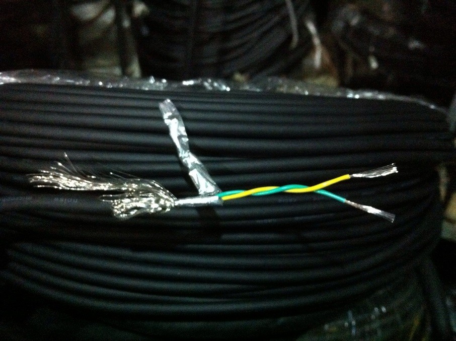 2芯屏蔽线双绞RVSP对绞纯铜控制信号线2*0.2平方特软双声道音频线