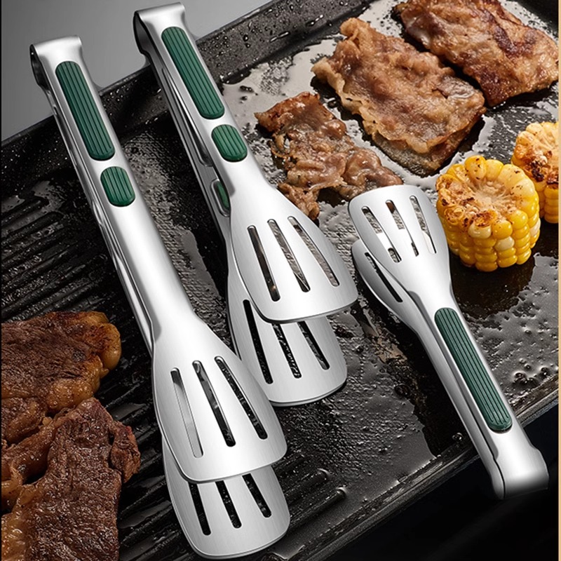304不锈钢食品夹厨房防烫牛排夹