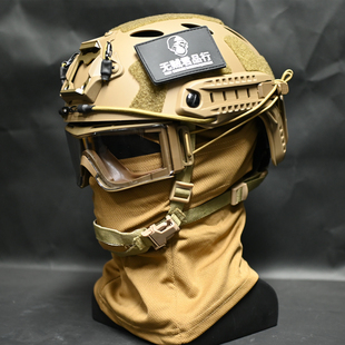 无贼全套SF战术头盔式二代高切X80风镜CS下场防护透气军迷COS全套