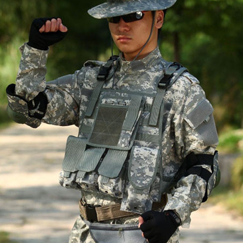 绝地求生军迷野战游戏战术背心SPC多功能战术马甲CS轻量化