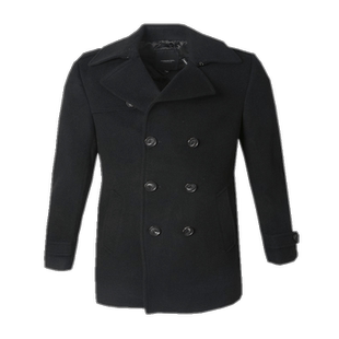 LONDON FOG/伦敦雾正品商务男装翻领双排扣羊毛呢绒外套LW15WJ403