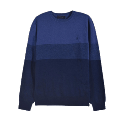 LONDON FOG/伦敦雾专柜正品男士圆领渐变色羊毛混绒衫LW19KS405M