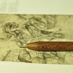 银针笔 文艺复兴素描 古典素描 鸡翅木 手绘工具 独针 babel