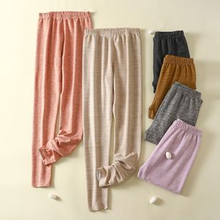 体会内衣AB面磨毛打底裤女秋冬紧身衬裤长裤大码秋裤加厚线裤保暖