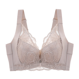 体会内衣2024新款大胸MM加宽肩带防下垂全罩杯聚拢收副乳薄款文胸