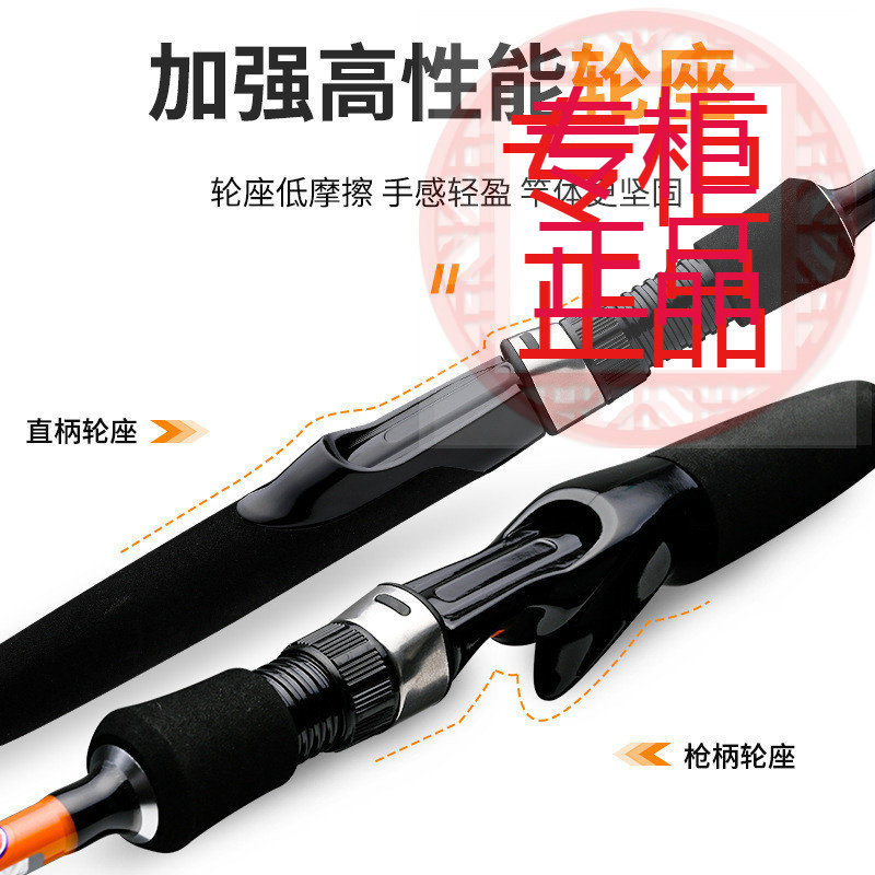 光威套装水滴轮小黄轮碳素枪柄直图片