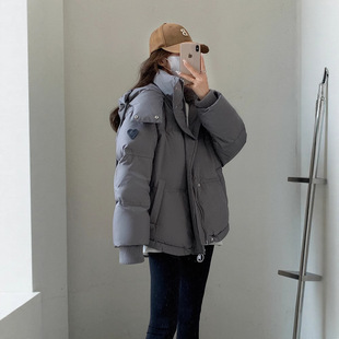 小个子羽绒棉服女短款2025年新款韩版宽松棉袄外套学生冬季棉衣潮