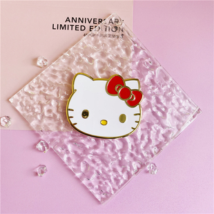 MINISO名创优品凯蒂猫随身镜子hello Kitty小镜子女随身便携迷你