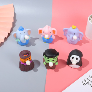 玩具爆款网红创意大湾鸡同款吹泡泡解压捏捏乐吐泡泡减压玩具动物
