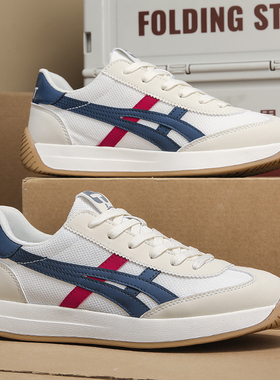 男鞋脚王KFT2025夏季专柜鞋子男运动鞋透气网面阿甘鞋正品休闲鞋