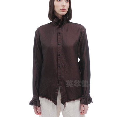 知识分子老钱风先锋复古衬衫