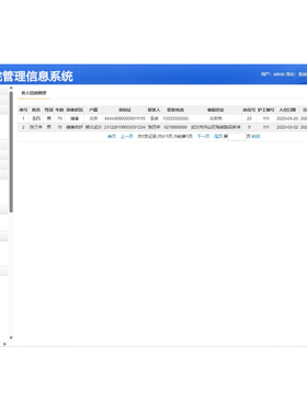 java servlet jsp敬老院管理系统 养老院管理系统mysql源代码文档