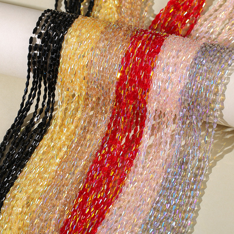 长菱形切面两头尖水晶撒珠串珠材料手作手链项链饰品配件diy辅料,饰品/流行首饰/时尚饰品新,其他DIY饰品配件,淘宝优惠券,粉丝福利购,淘宝优惠卷