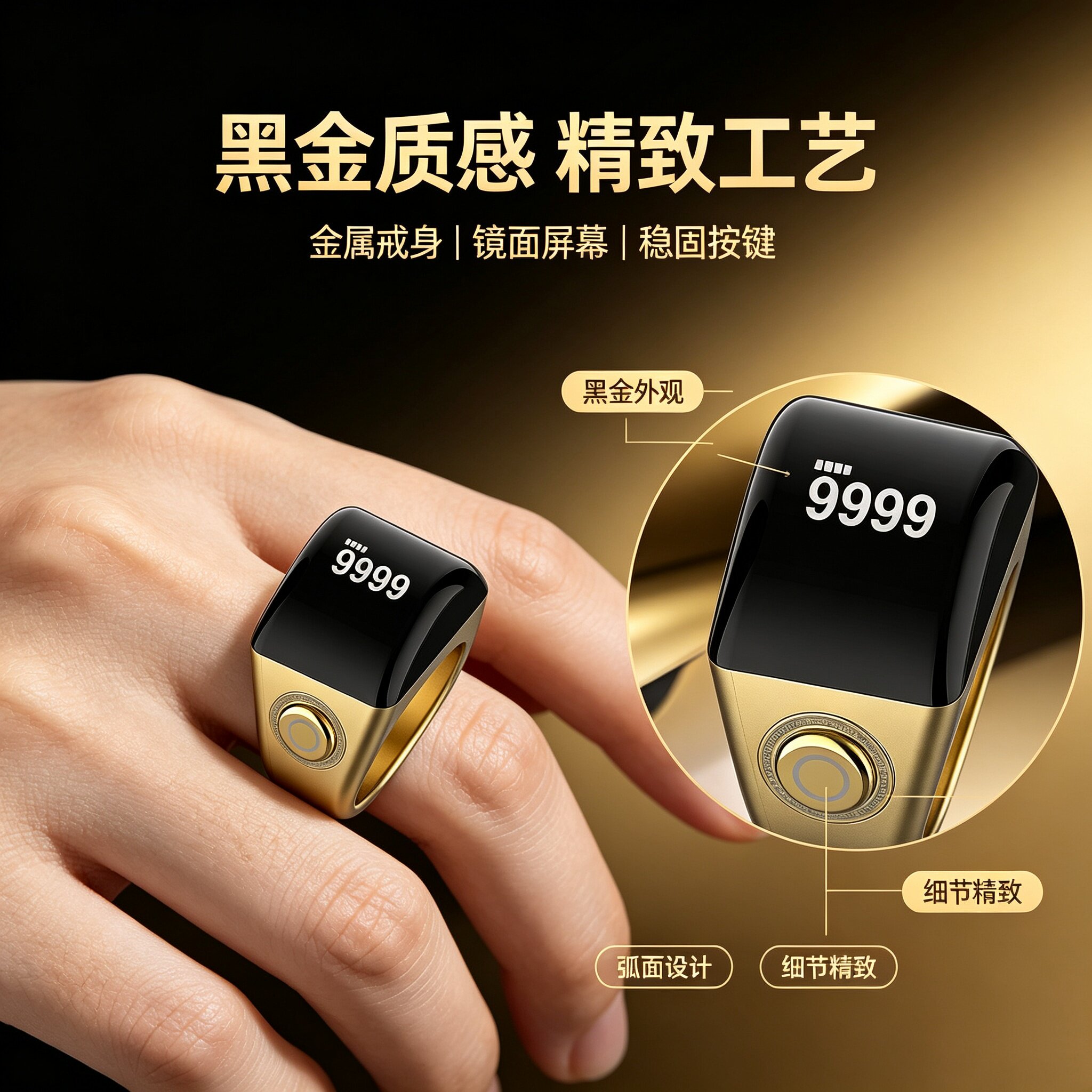 Equantu智能戒指APP控客流计数器图片